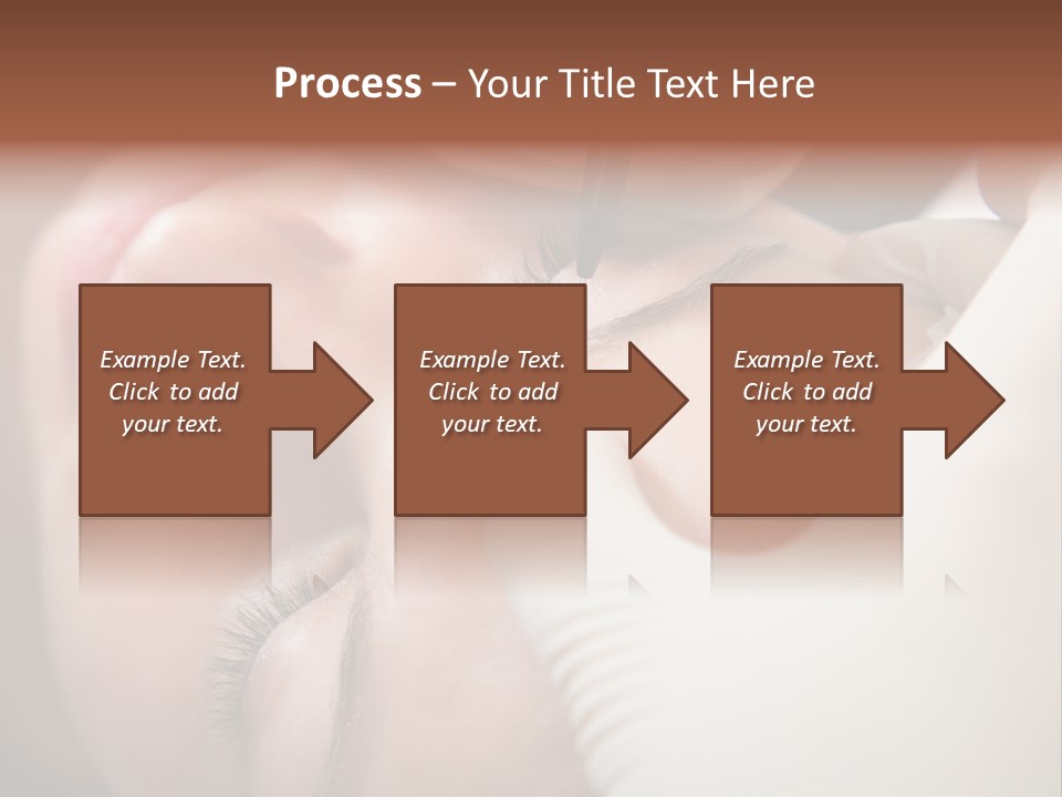 Needle Woman Makeup PowerPoint Template