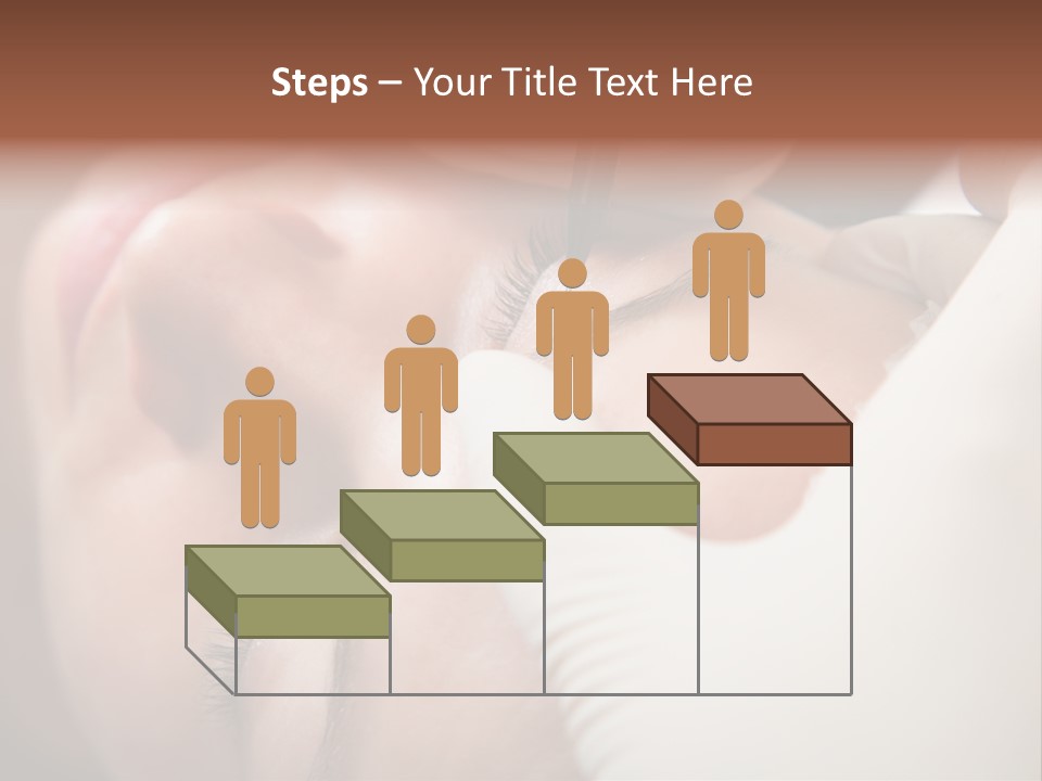 Needle Woman Makeup PowerPoint Template