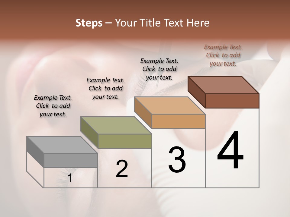 Needle Woman Makeup PowerPoint Template