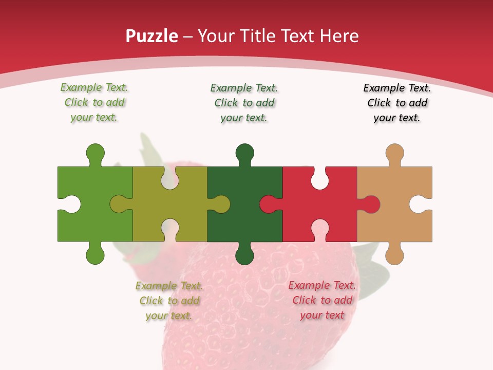 Group Dessert Tasty PowerPoint Template