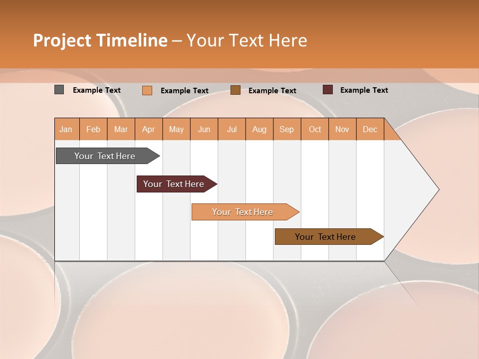A Close Up Of A Palette Of Makeup PowerPoint Template