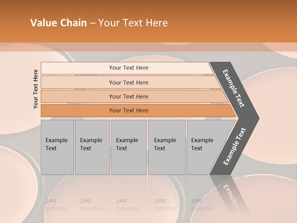 A Close Up Of A Palette Of Makeup PowerPoint Template