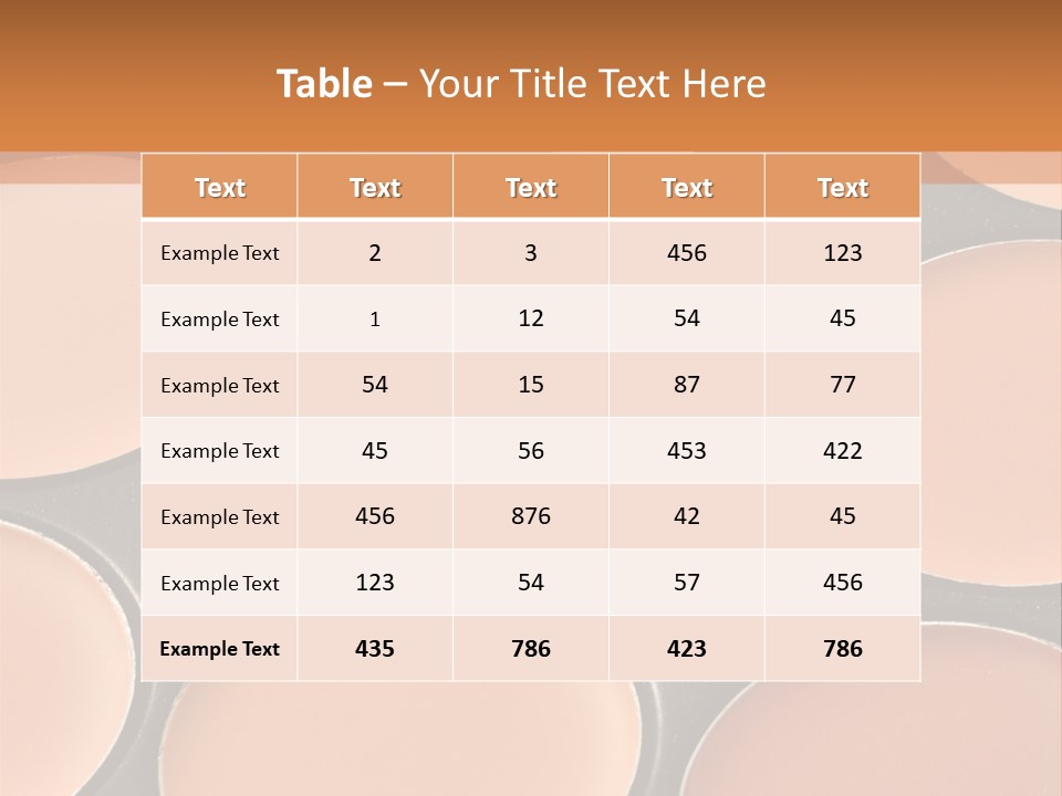A Close Up Of A Palette Of Makeup PowerPoint Template