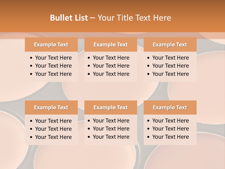 A Close Up Of A Palette Of Makeup PowerPoint Template