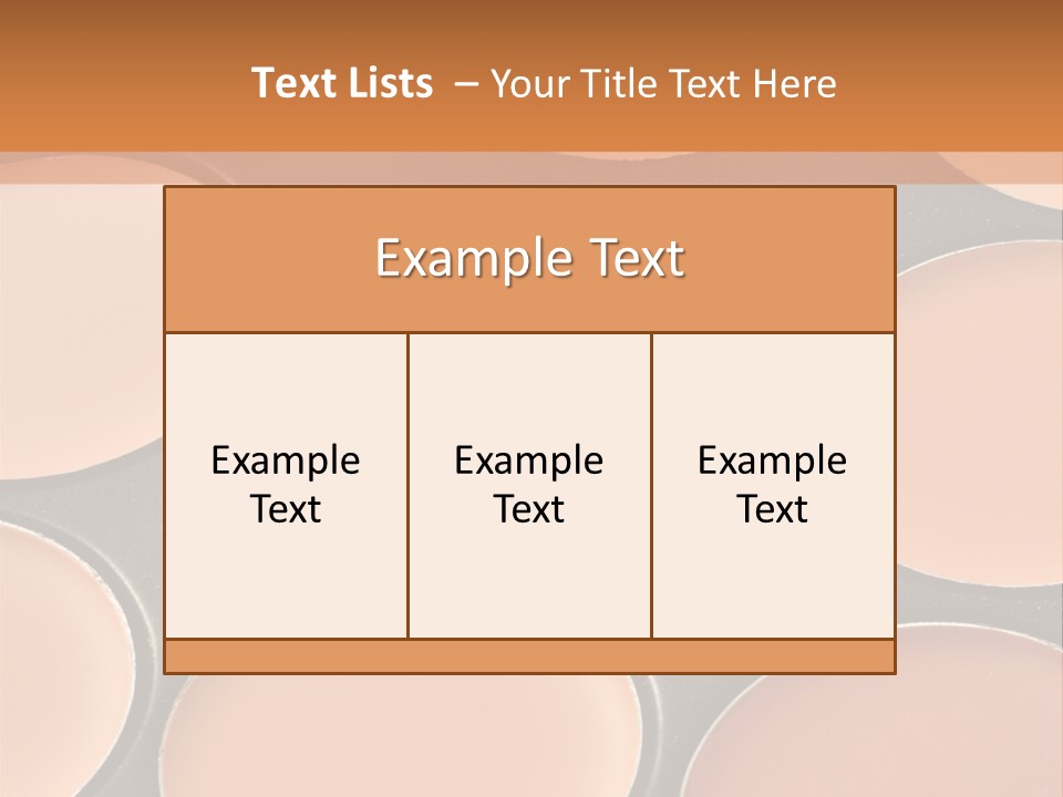 A Close Up Of A Palette Of Makeup PowerPoint Template