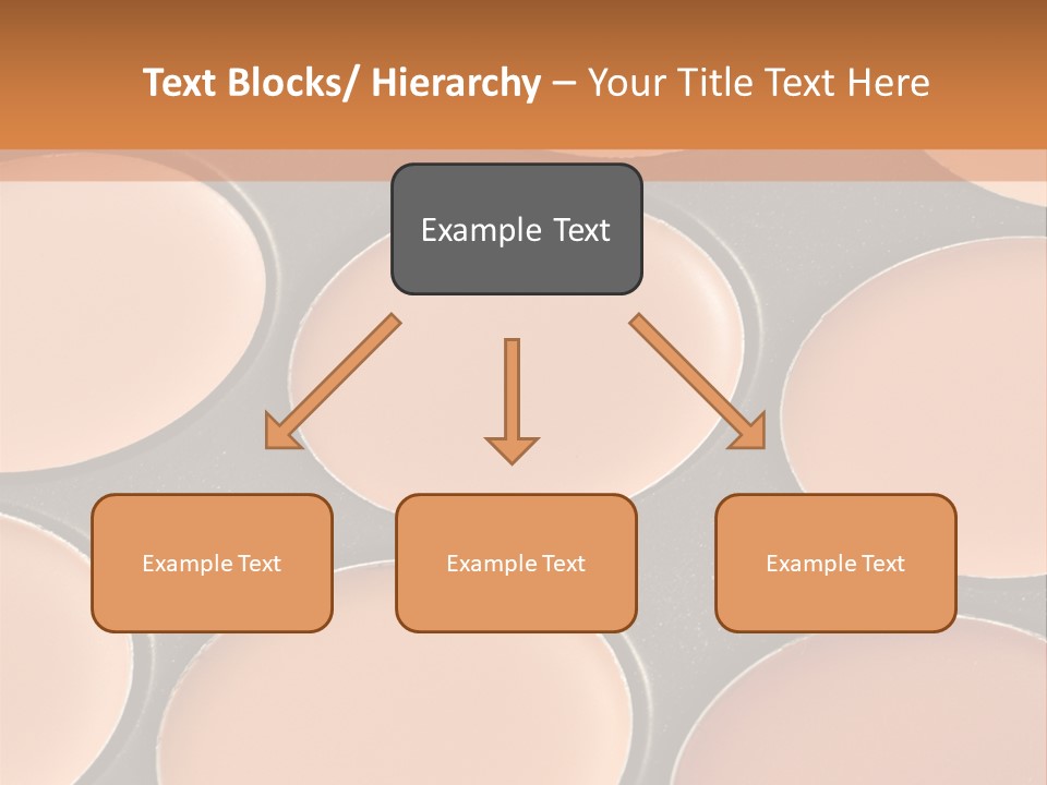 A Close Up Of A Palette Of Makeup PowerPoint Template