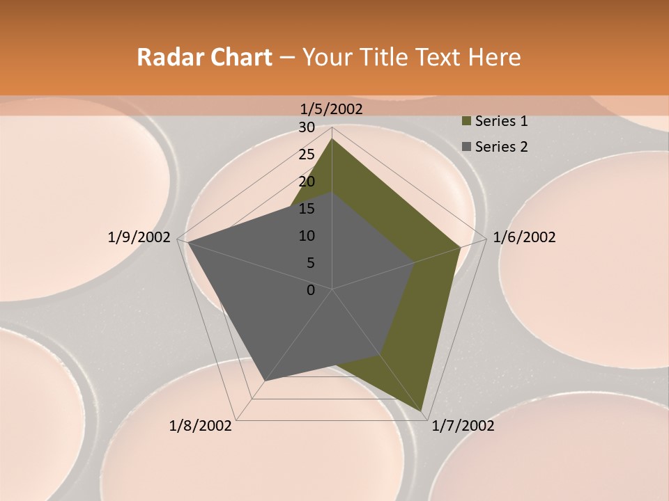 A Close Up Of A Palette Of Makeup PowerPoint Template