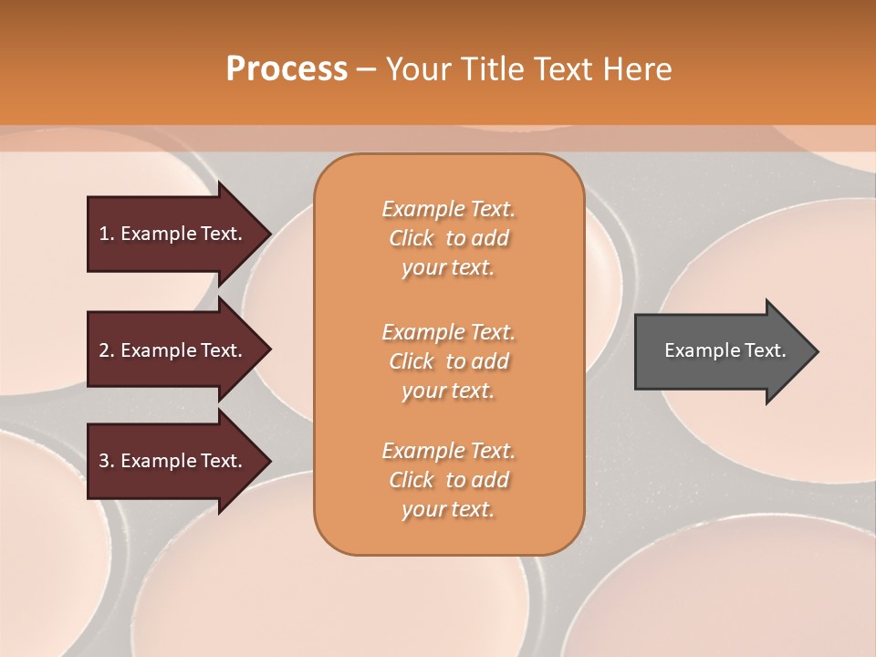 A Close Up Of A Palette Of Makeup PowerPoint Template