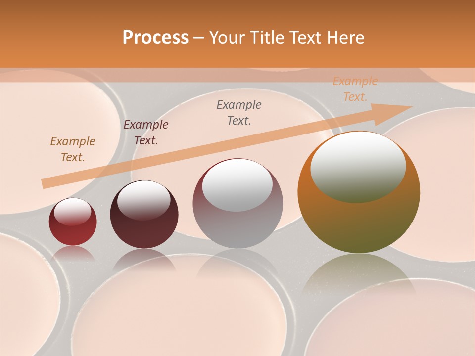 A Close Up Of A Palette Of Makeup PowerPoint Template