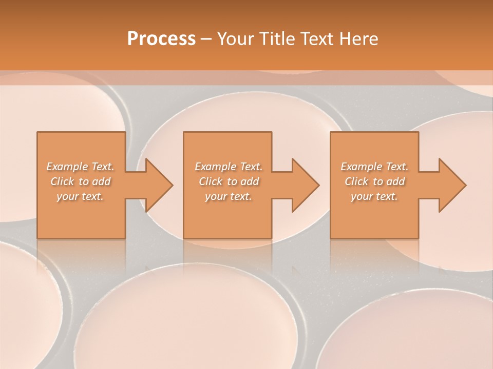 A Close Up Of A Palette Of Makeup PowerPoint Template