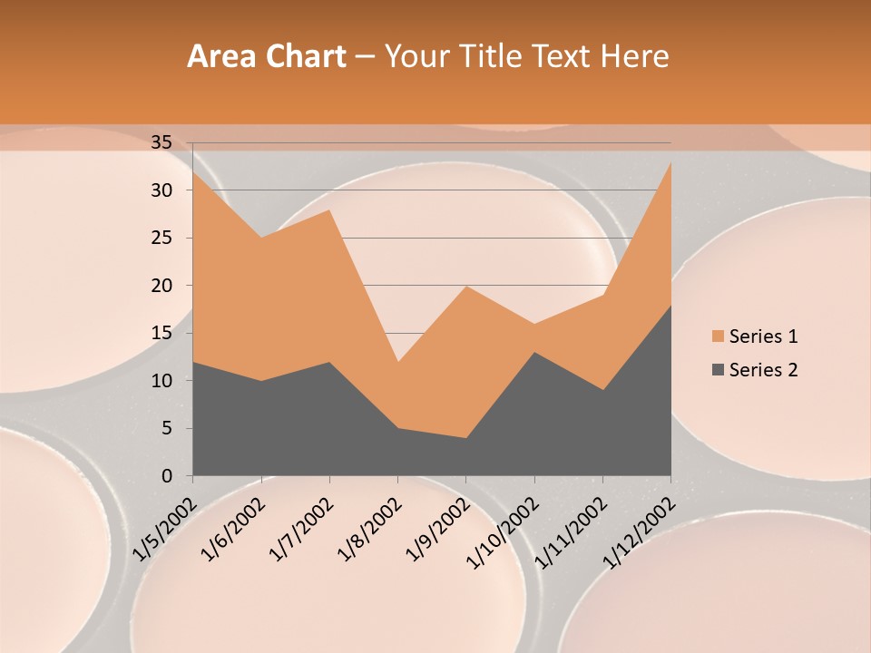 A Close Up Of A Palette Of Makeup PowerPoint Template