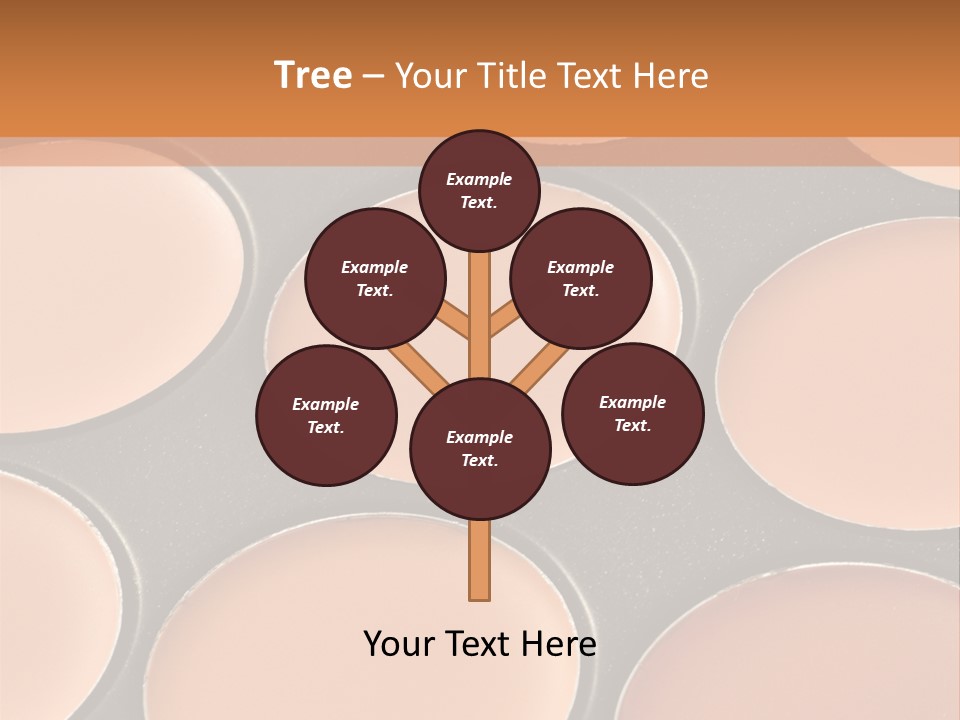 A Close Up Of A Palette Of Makeup PowerPoint Template