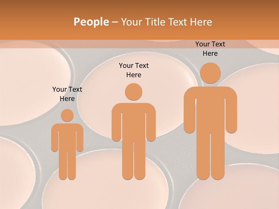 A Close Up Of A Palette Of Makeup PowerPoint Template