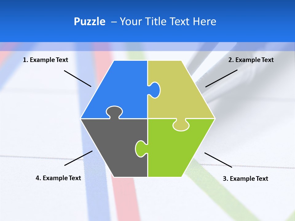Teacher Playing Cheerful PowerPoint Template