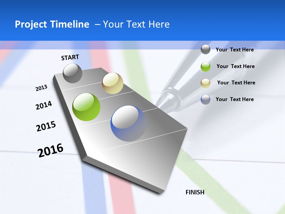 Teacher Playing Cheerful PowerPoint Template