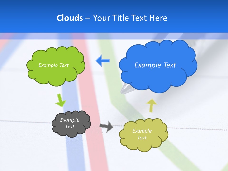Teacher Playing Cheerful PowerPoint Template