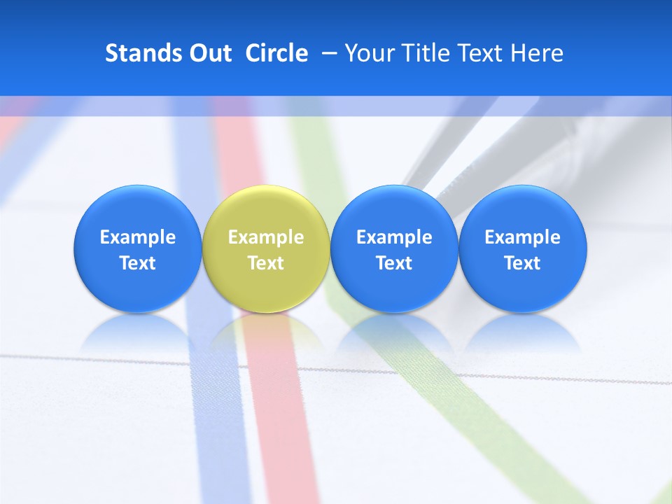 Teacher Playing Cheerful PowerPoint Template