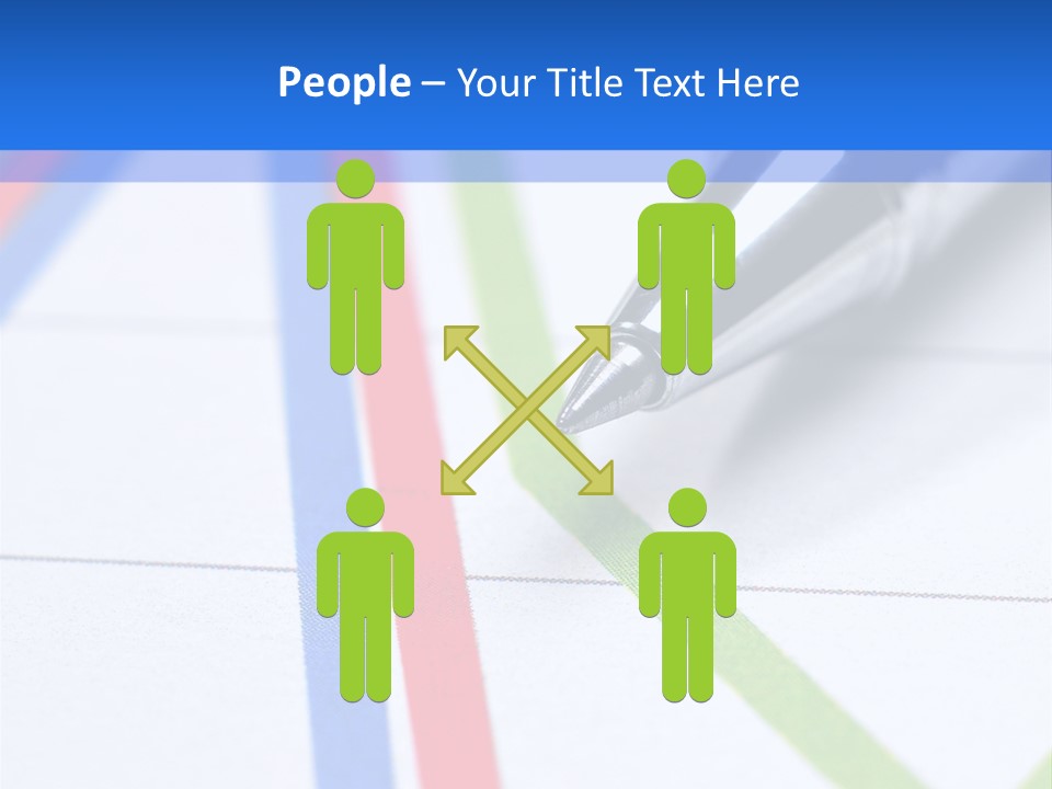 Teacher Playing Cheerful PowerPoint Template