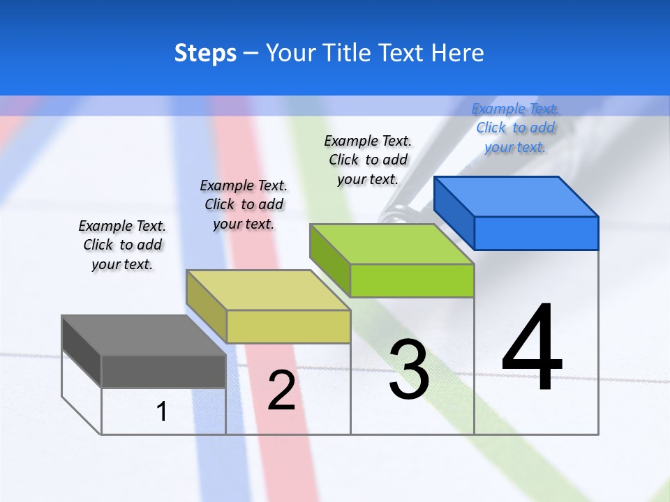 Teacher Playing Cheerful PowerPoint Template