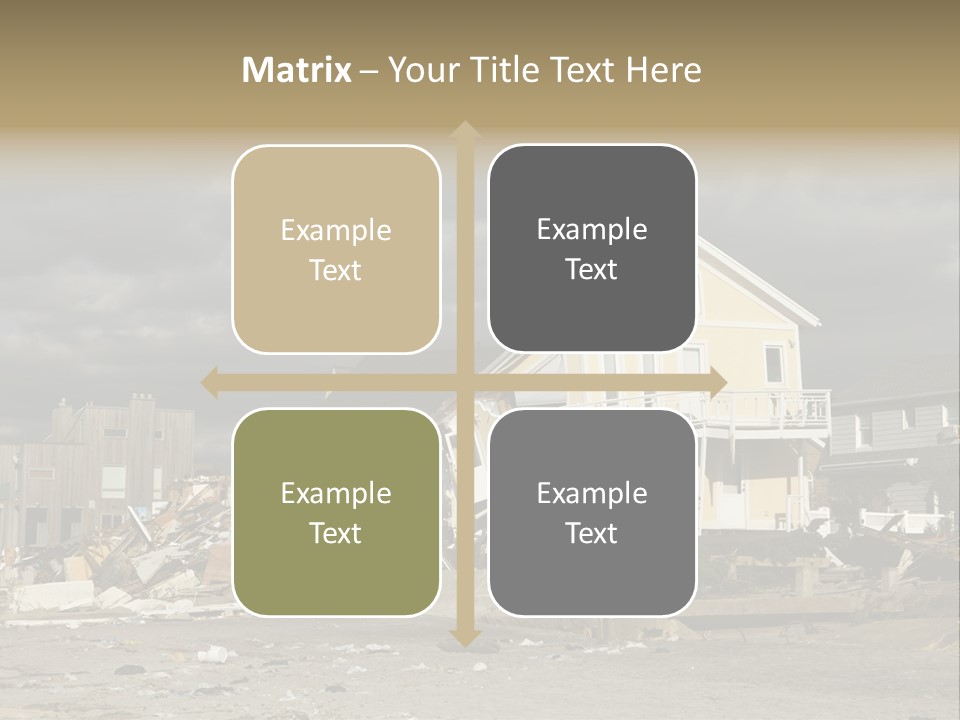 Sandy Down Building PowerPoint Template