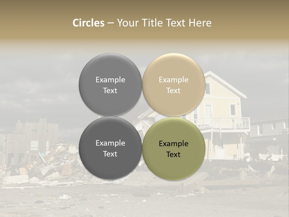 Sandy Down Building PowerPoint Template