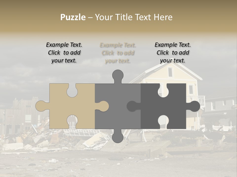 Sandy Down Building PowerPoint Template