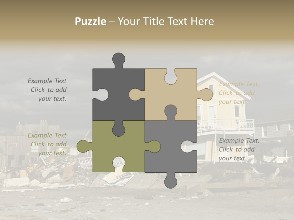Sandy Down Building PowerPoint Template