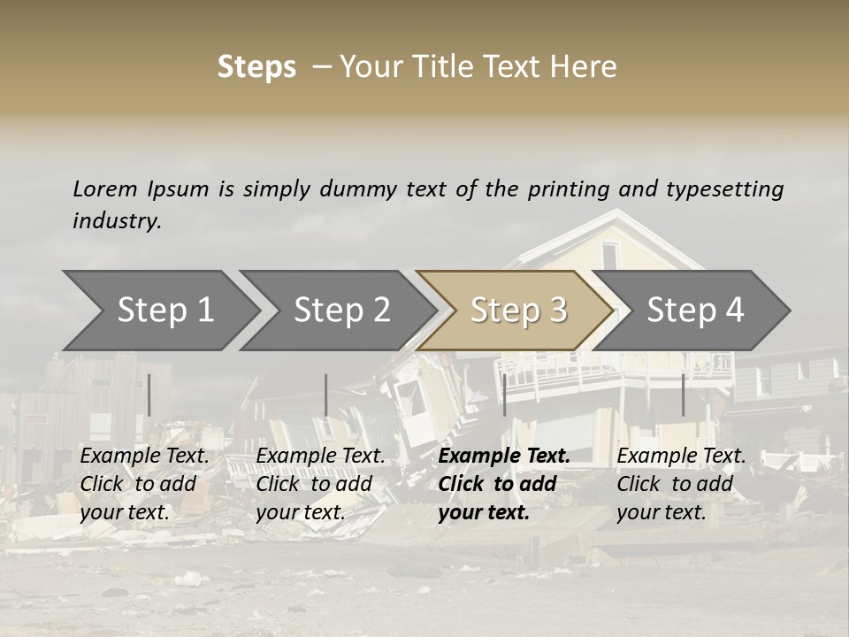 Sandy Down Building PowerPoint Template
