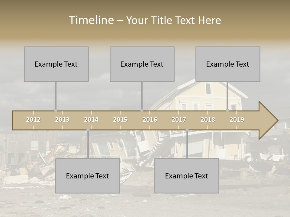 Sandy Down Building PowerPoint Template