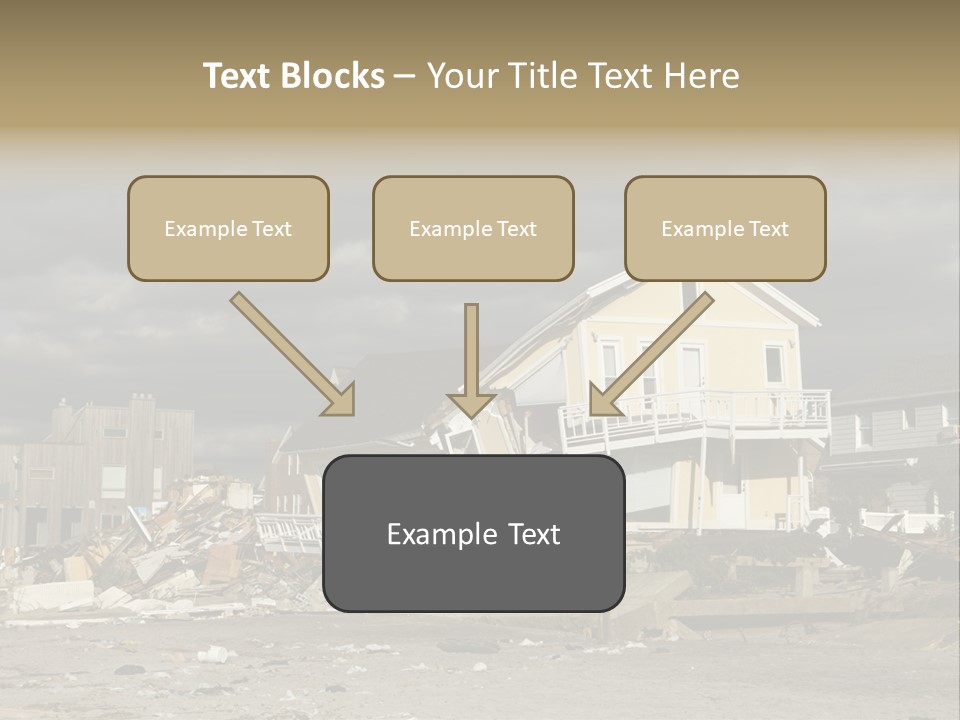Sandy Down Building PowerPoint Template