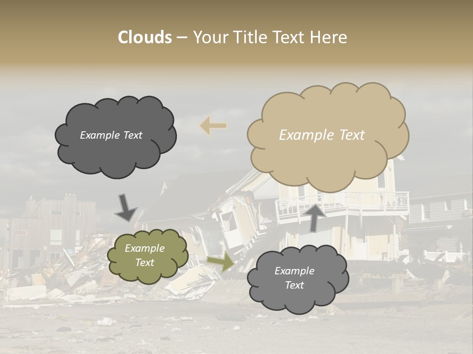 Sandy Down Building PowerPoint Template