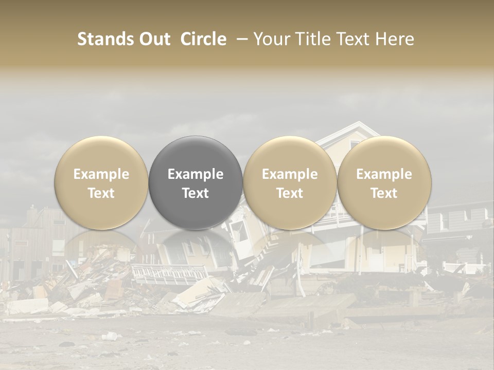 Sandy Down Building PowerPoint Template