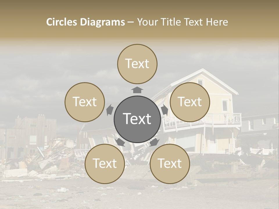 Sandy Down Building PowerPoint Template