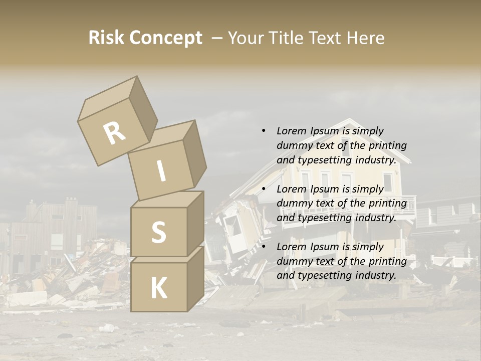 Sandy Down Building PowerPoint Template