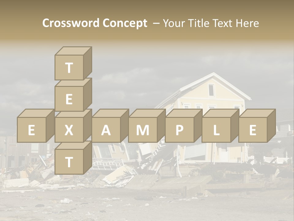 Sandy Down Building PowerPoint Template