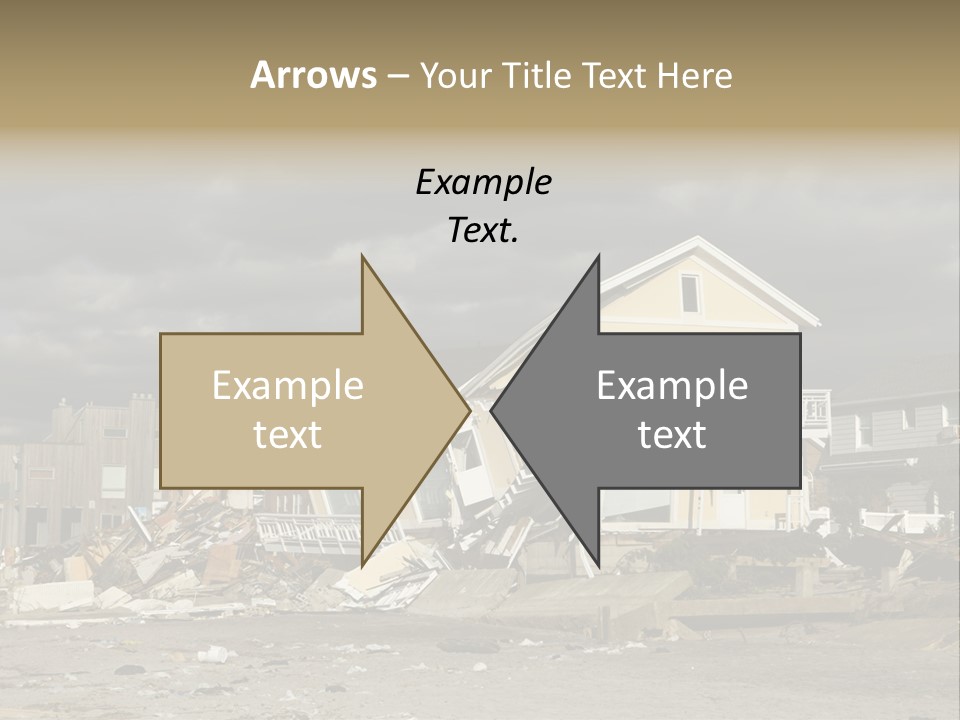 Sandy Down Building PowerPoint Template