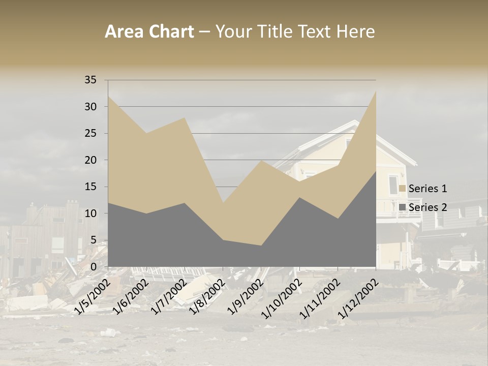 Sandy Down Building PowerPoint Template