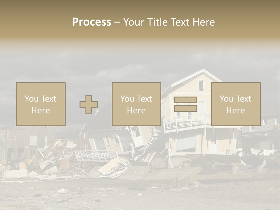 Sandy Down Building PowerPoint Template