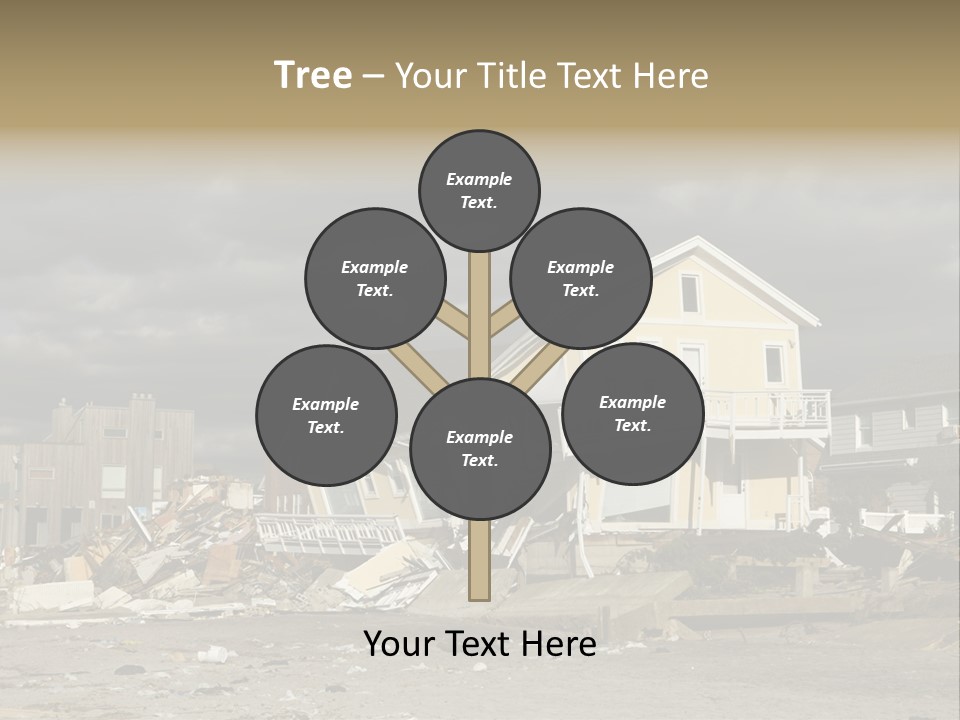 Sandy Down Building PowerPoint Template