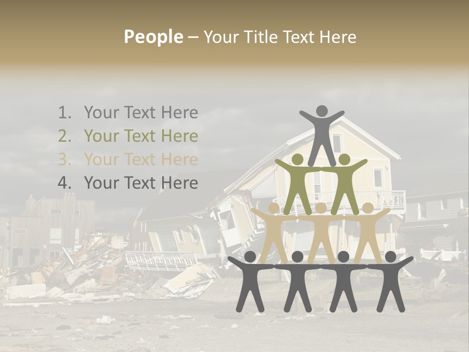Sandy Down Building PowerPoint Template