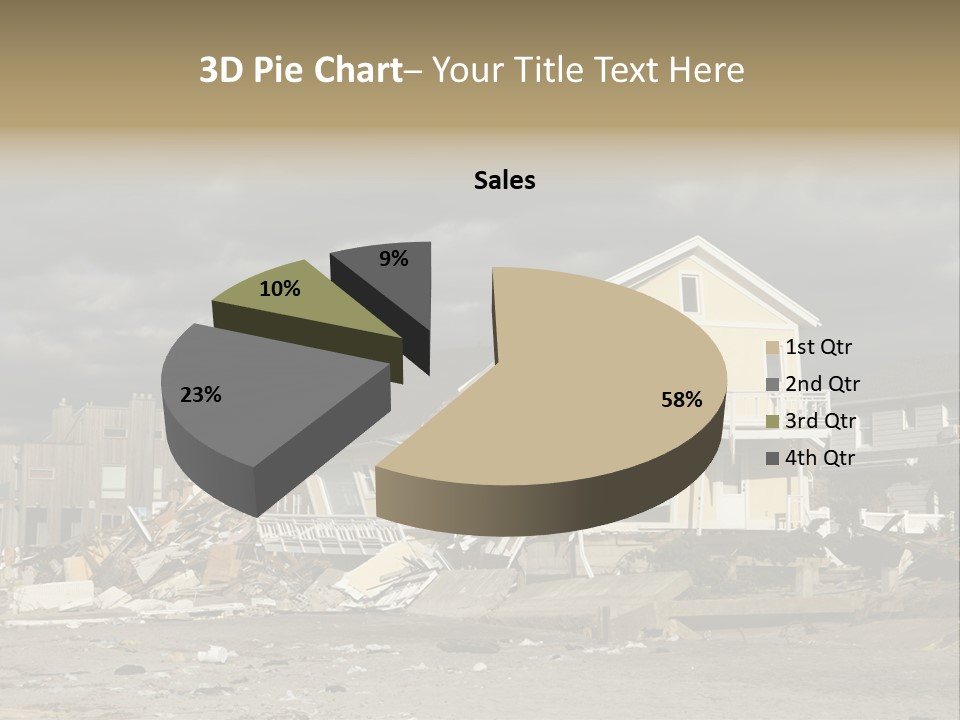 Sandy Down Building PowerPoint Template