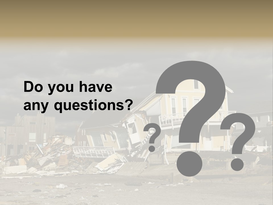 Sandy Down Building PowerPoint Template