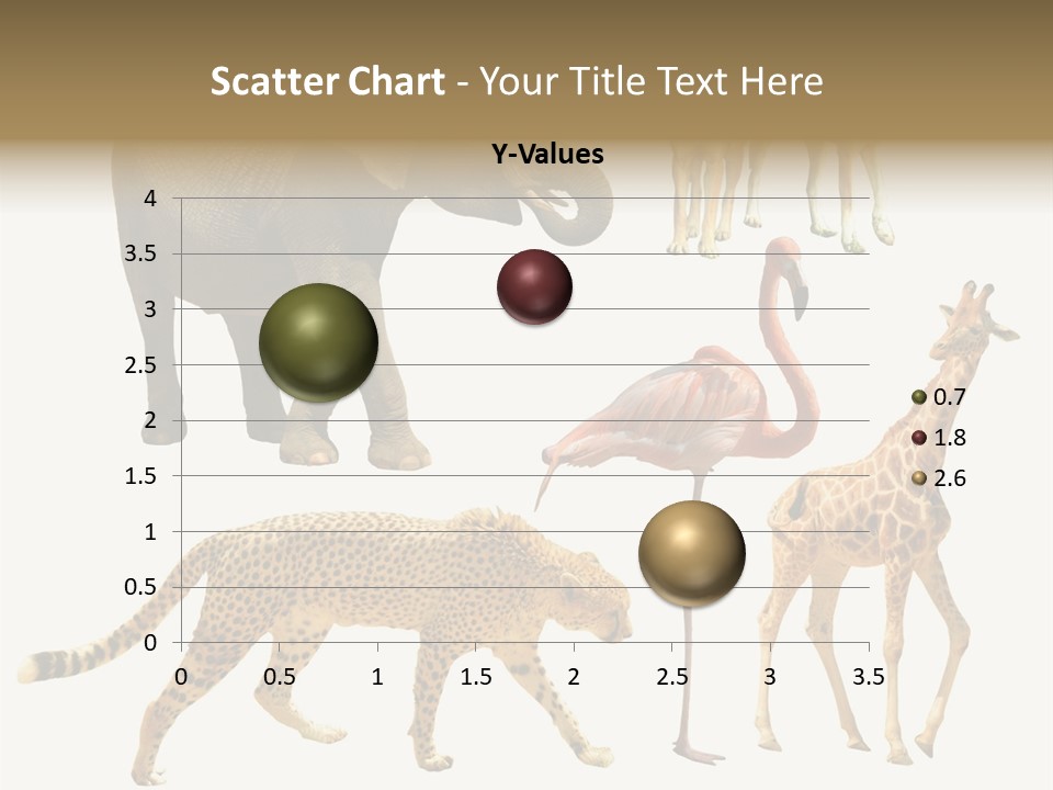 A Group Of Different Animals Standing Next To Each Other PowerPoint Template