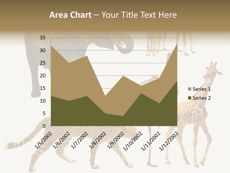 A Group Of Different Animals Standing Next To Each Other PowerPoint Template