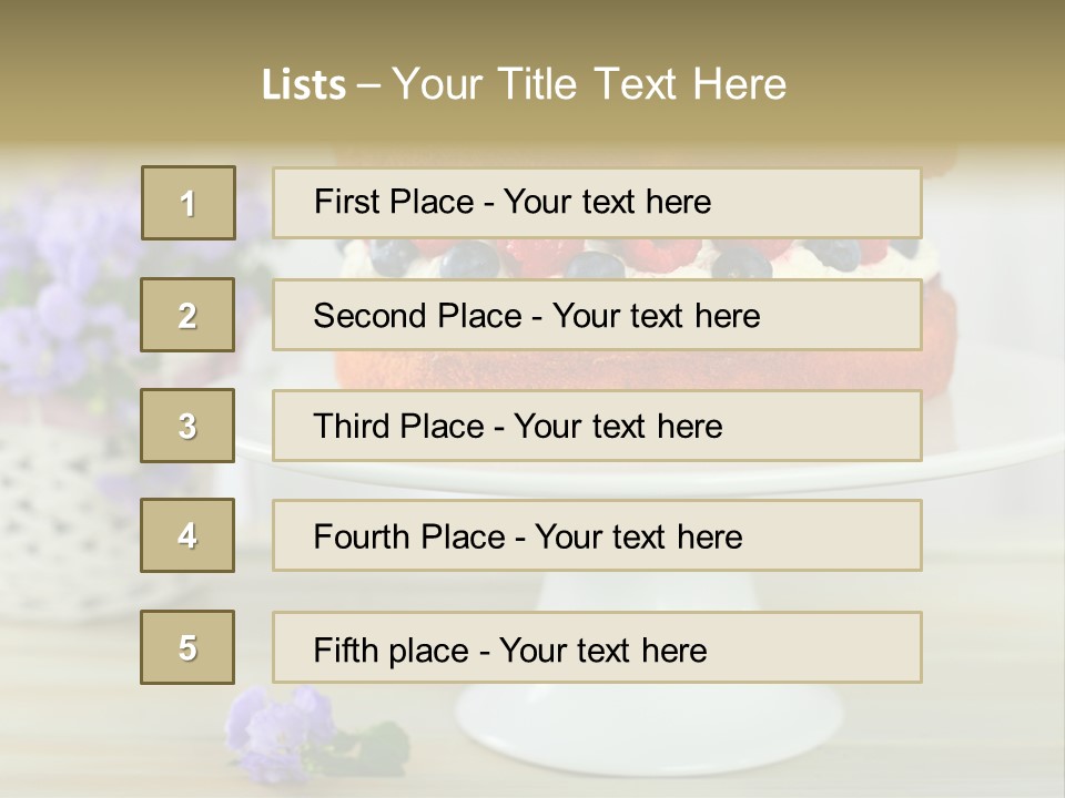 Solid Expensive Treasure PowerPoint Template