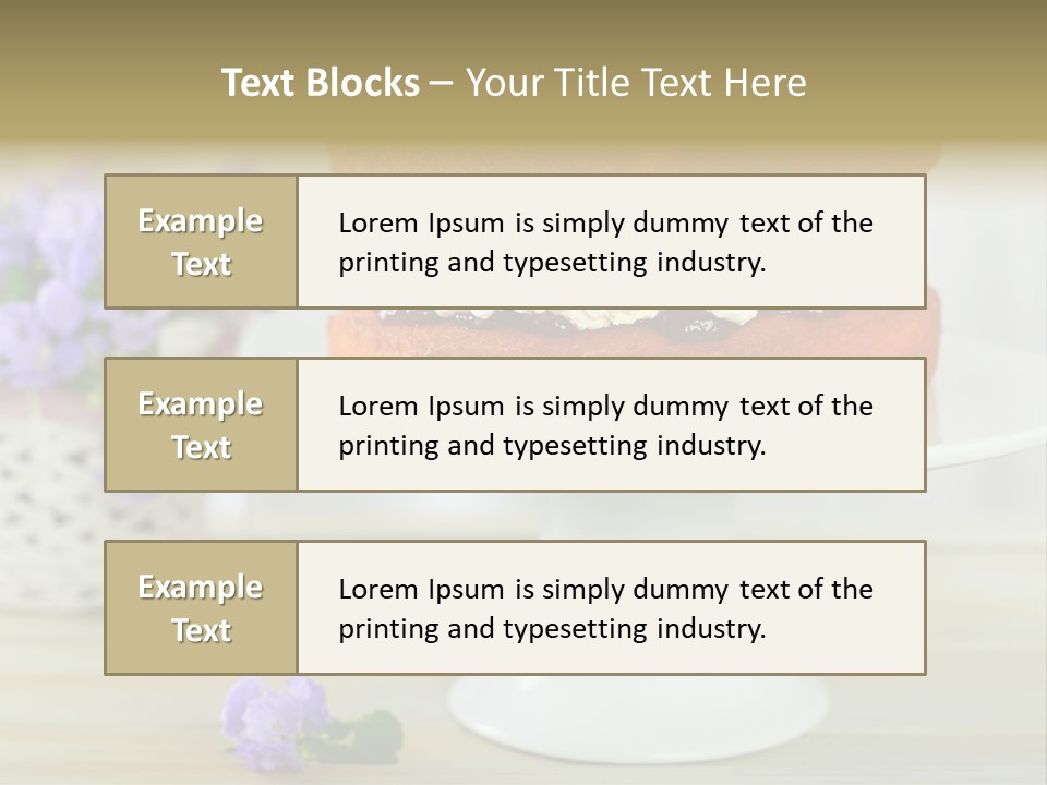 Solid Expensive Treasure PowerPoint Template