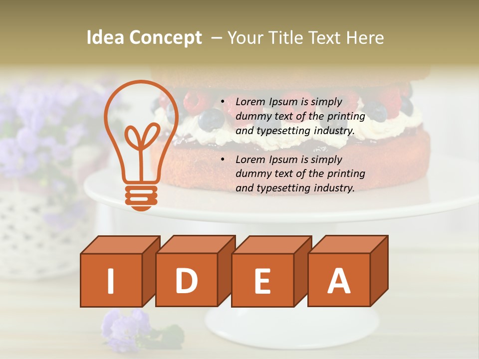 Solid Expensive Treasure PowerPoint Template