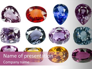 Solid Expensive Treasure PowerPoint Template