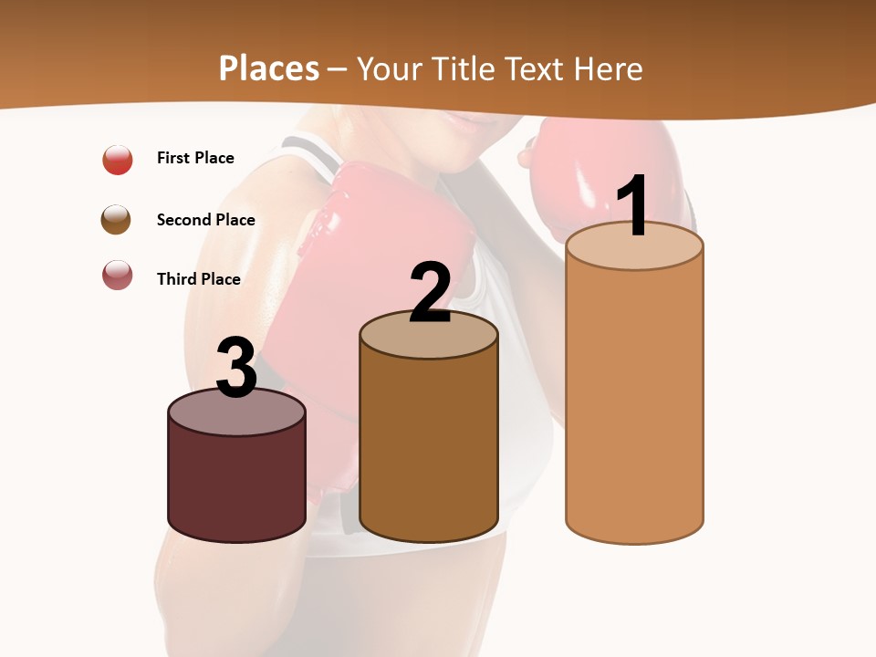 Sport Strong Glove PowerPoint Template