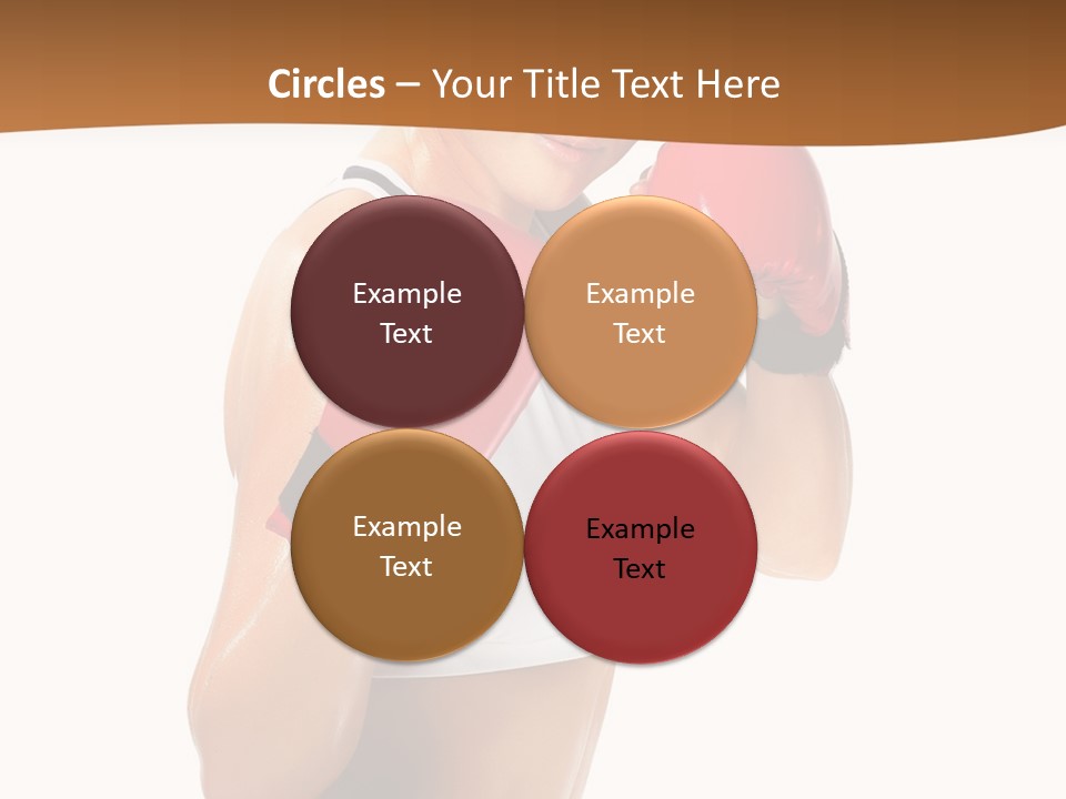 Sport Strong Glove PowerPoint Template